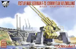 Коллекционная модель от бренда realts UA72117 1/72 FIST OF WARS немецкая война E75 flak 40 zwill panzer