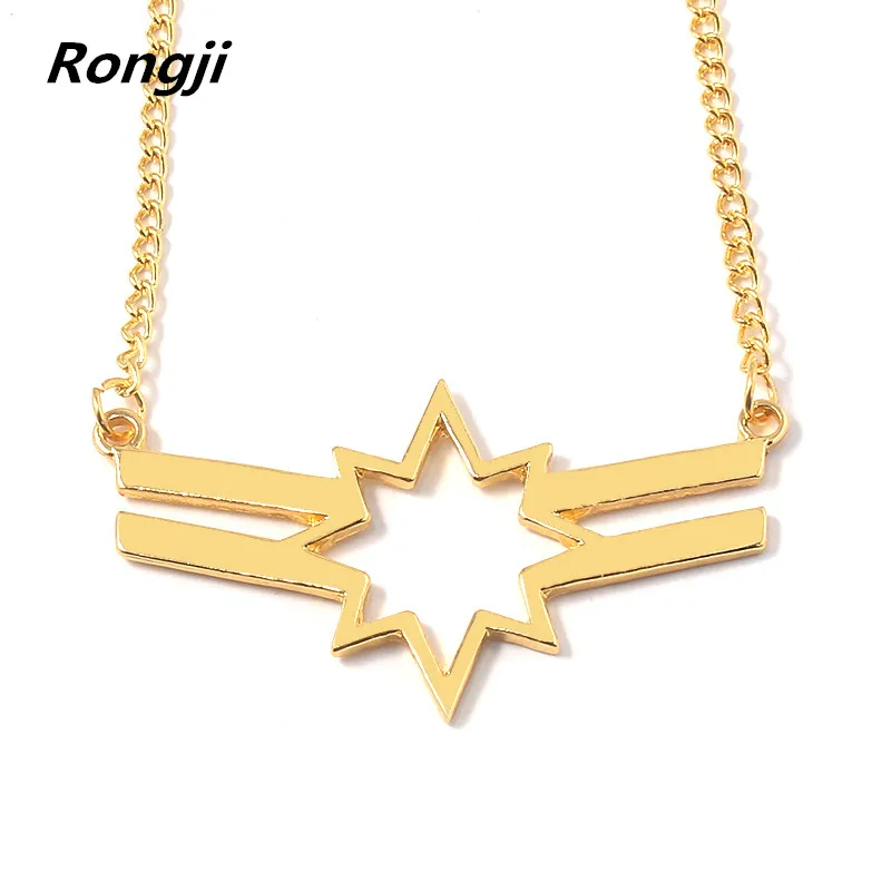 

New Avengers 4 Endgame Captain hero Necklace Thanos black widow stones crystal round charms pendant men women fashion jewery