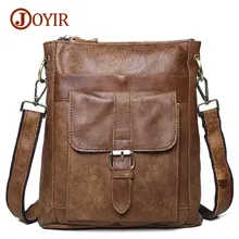 Joyir new arrival genuine leather bags for men handbag casual leather shoulder crossbody bags men’s messenger bags 8691