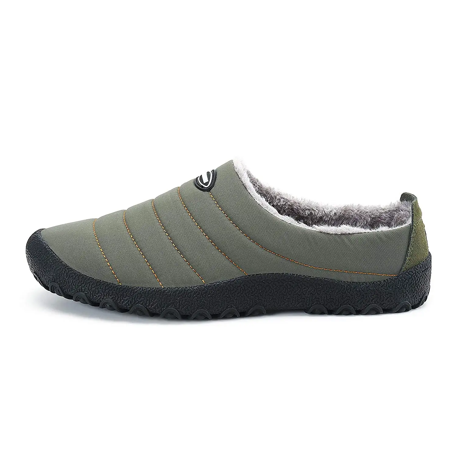 

Men's Women's Anti-Slip Moccasin Loafer Winter Warm Low Top Slippers Shoes With Fully Fur Lined