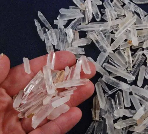 40 60 шт./партия натуральные кварцевые кристаллы остроконечные и 100 г|pointed crystals|point