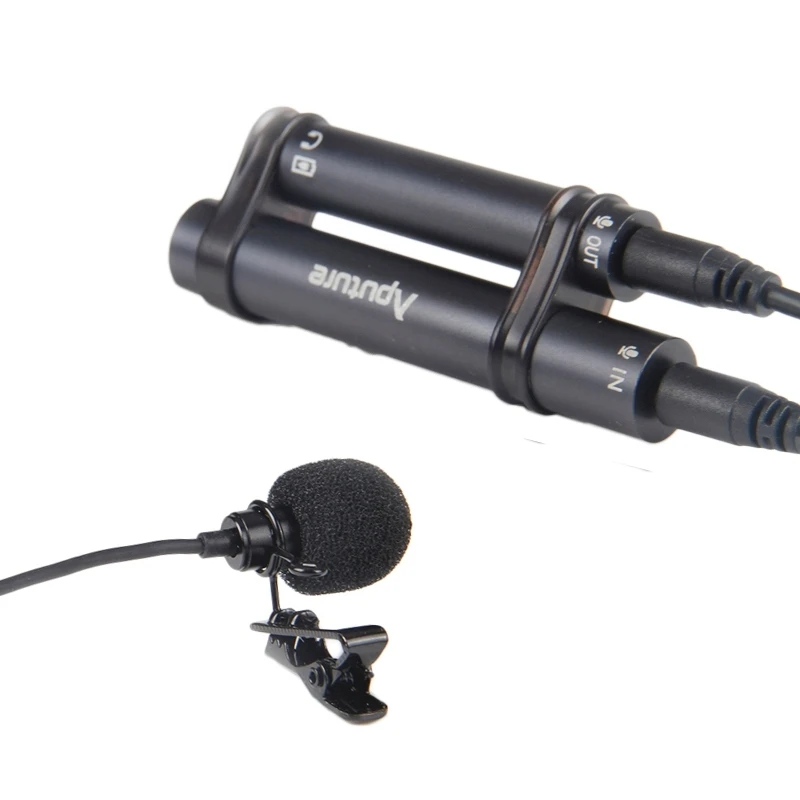 

HAWEEL A.lav Clip Style Professional Omnidirectional Lavalier Mini Microphone Wind Shield for Mobile Phone / DSLR & Recorder Pen