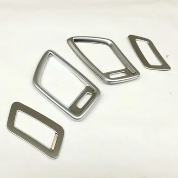 

For Nissan Qashqai J11 Air conditioning outlet Cover Trim Front Decoration ABS Chrome 2015 to 2017 Car-styling accessories