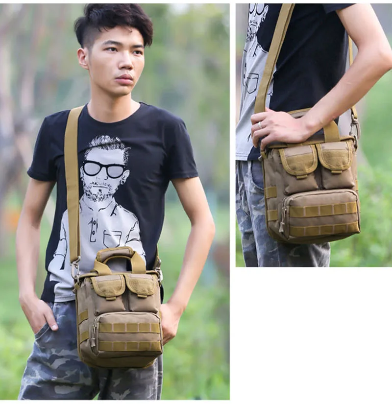 Спортивная тактическая сумка на плечо, сумки-мессенджеры, военные водонепроницаемые камуфляжные сумки через плечо, маленькие мини сумки XA145WA