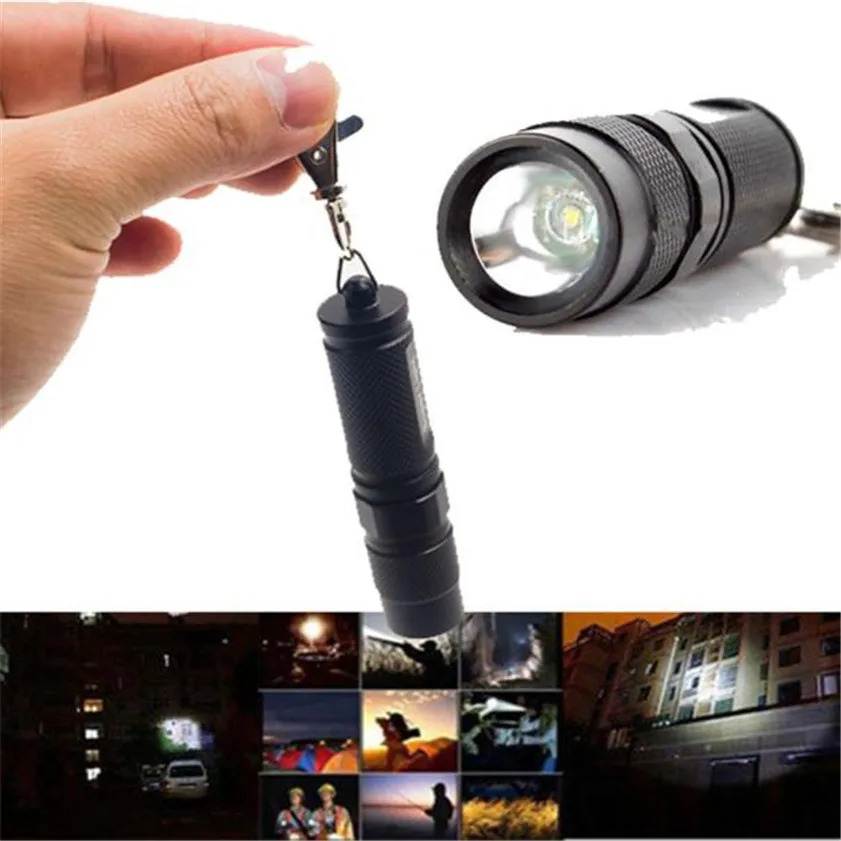

High Quality 2000 Lumen CREE Q5 LED Flashlight Torch Lamp Outdoor Light