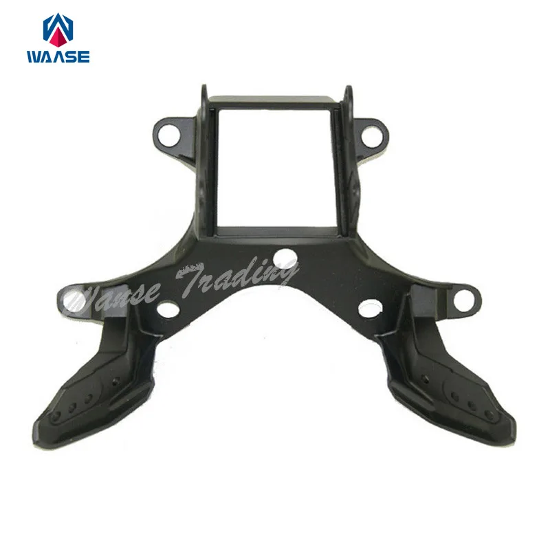NEW BLACK UPPER HEADLIGHT FAIRING STAY BRACKET FOR YAMAHA YZF R6 2008-2016
