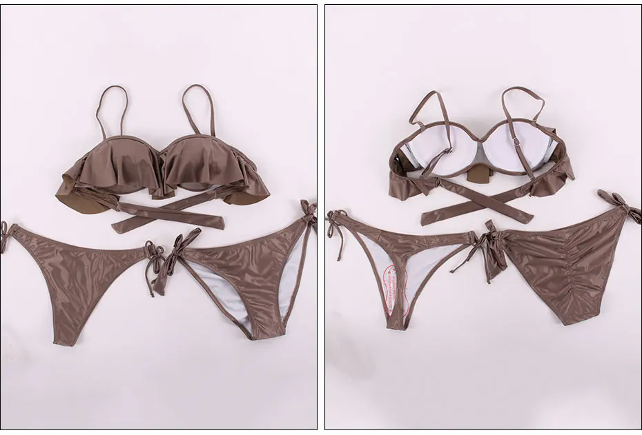 lótus, conjunto de roupa de banho estilo