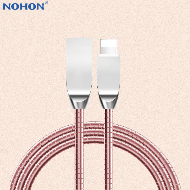 

1m Data USB Charger Cable Origin Fast Charging Metal Wire Cord For iPhone 6 S 6S 7 8 Plus X XR XS Max 5 5S 5C SE iPad mini Air 2