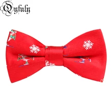 Qyfuly рождественские подарки! Детские Модные Вечерние Платья с галстуком-бабочкой для выступлений; Одежда для мальчиков; аксессуары