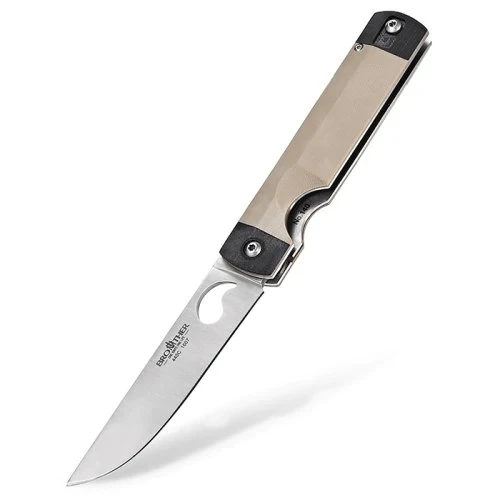  [Brother 1607] Pocket knife folding knives 440C steel G10 High quality folder Tactical survival too