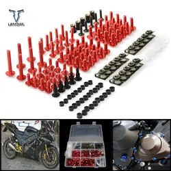 CNC Универсальный Аксессуары для мотоциклов обтекатель/лобового стекла Болты Винты Набор для Ducati st4/S/ABS 748 748 S 748R m900 900 Monster