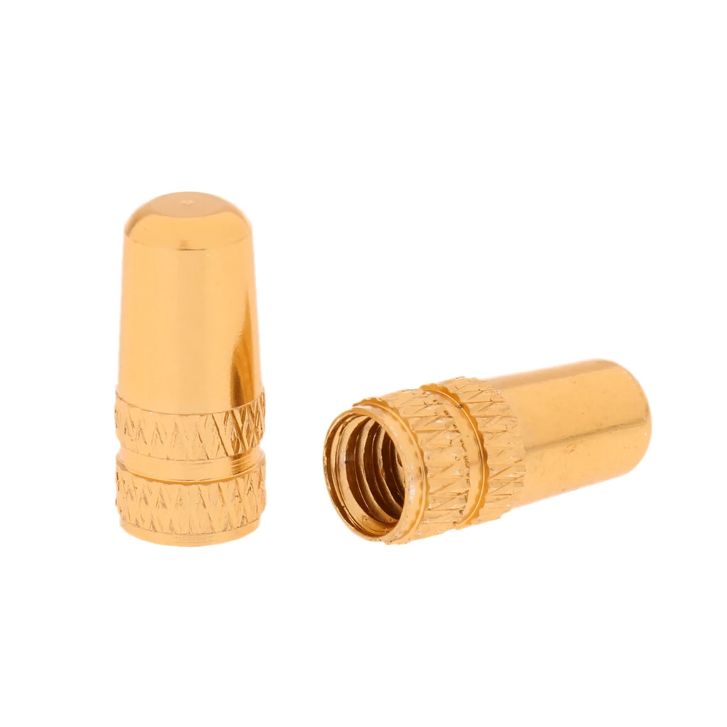 10Pcs Bike Bicycle Fixie MTB Presta Wheel Rim Tyre Stem Air Valve Cap Aluminium Alloy Protector Dust Cover