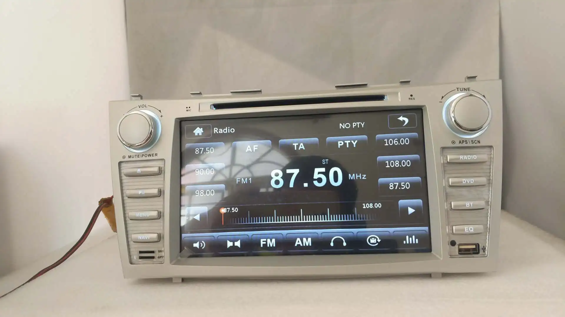 2din Camry DVD Радио gps-навигация dvd-плеер для T oyota 2006-2011с Bluetooth USB SD бесплатная карта