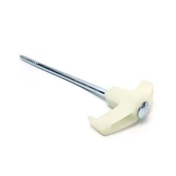 

10x GLOW IN THE DARK Tent Stakes Stainless Steel Pegs Heavy Duty Nail Head Solid