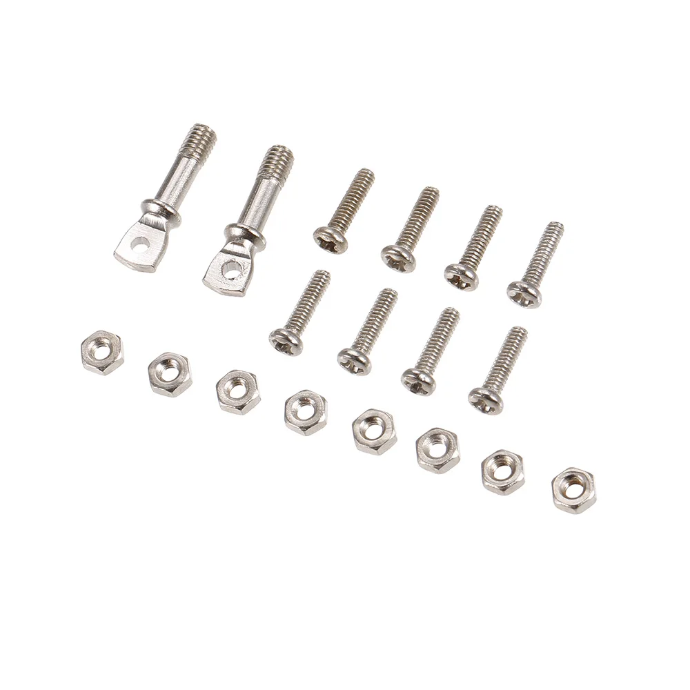 4pcs Metal Trailer Towing Buckle Tow Shackle Hook for RC Car 110 Axial SCX10 TAMIYA CC01 RC4WD D90 D110 RC Crawler Model Part (1)