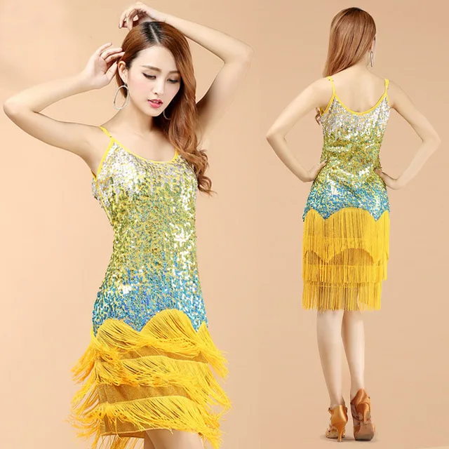 New 2018 Latin Dance Dresses Suits Women S Y Fringes Skirt New 2018 Latin Dance Dresses Suits Women S Y Fringes Skirt Ballroom Tango