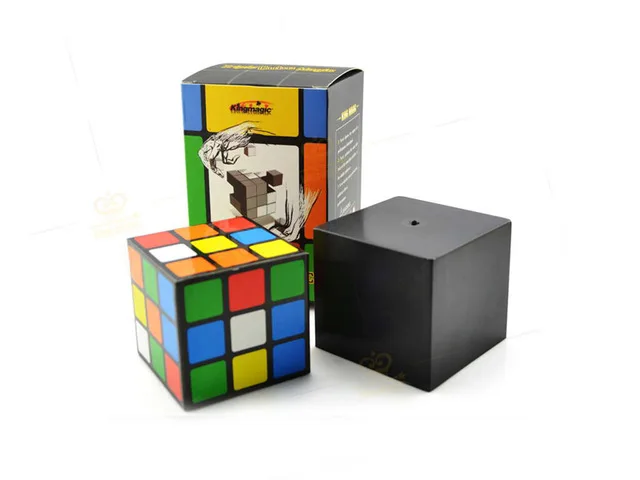 Triple Diko Cube Magic Props Magic Cube Illusion Magic Disappear Toys ...