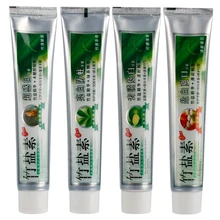 100 г отбеливающая Бамбуковая соль стоматологический крем зубная паста для удаления зубов Гигиена полости рта против кровотечения в деснах зубная паста для ухода за полостью рта