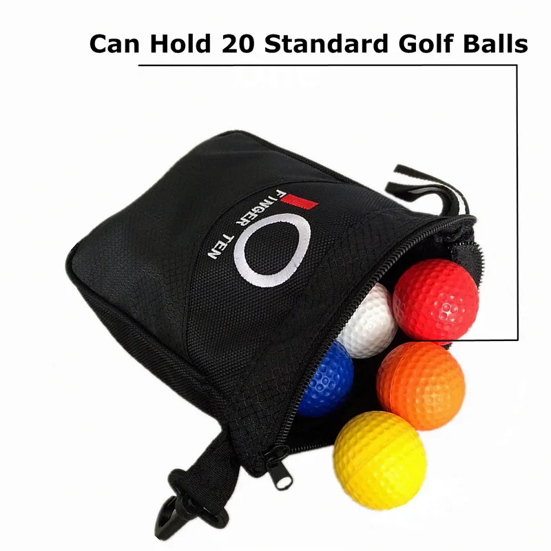 Golf Valuables Pouch Bags Inner Zipper Pouch Can Hold 20 Standard