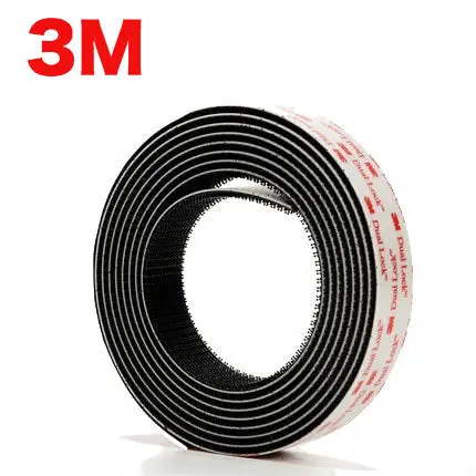 

25.4mm x 0.5m 3M Dual Lock Reclosable Fastener SJ3550 Black Mushroom Fastener adhesive tape Type 250
