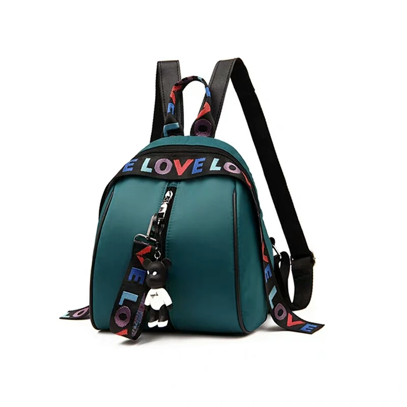 

Backpack Female 2019 new Version of The Tide Oxford Cloth Small Backpack Ladies Nylon Wild Fashion Canvas Bag Student School Bag