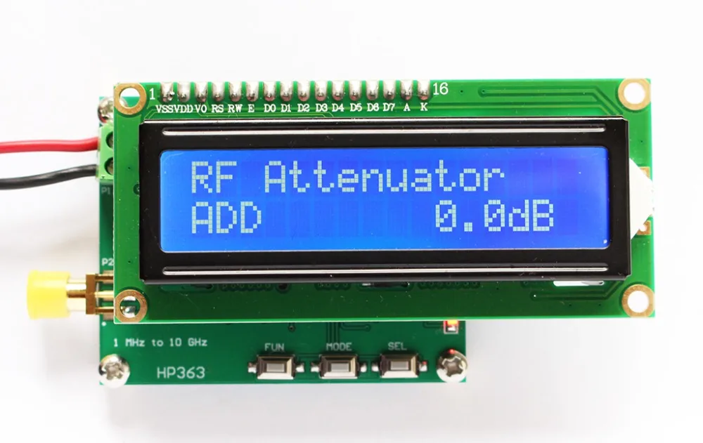 

Intelligent Digital RF Power Meter 1MHz to 10GHz -50 to 0dBm RF Signal Measuring Meter Module