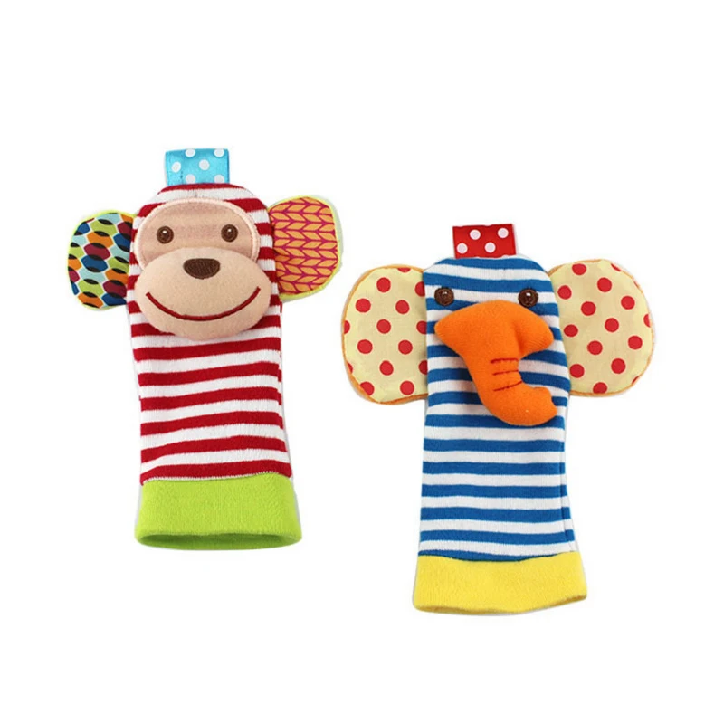 Baby Hand Rattles Toys Animal Socks Wrist Strap With Rattle Baby Foot Socks Cartoon Educational Best Gift 0-1 years old Baby Hand Rattles Toys Animal Socks Wrist Strap With Rattle Baby Foot Socks Cartoon Educational Best Gift 0-1 years old