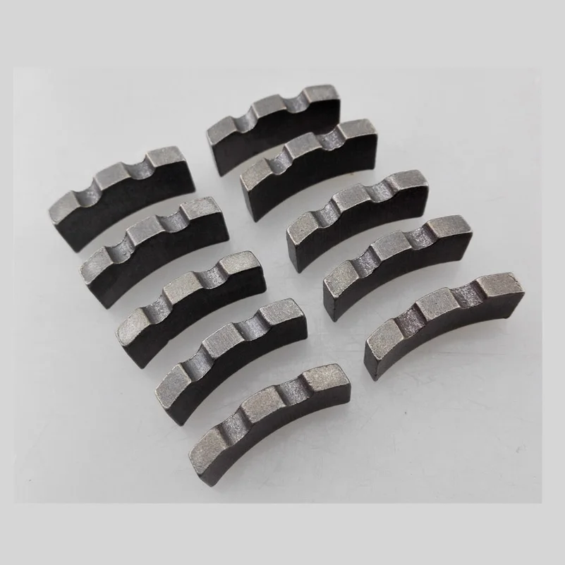 

10 pieces diamond segment for drill core bit 24*4*10 diameter 127mm turbo shape