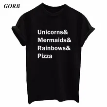 GORB 2017 Newest Letter Print O-Neck Short Sleeve T-shirt Fashion Cotton Women’s Summer Tops