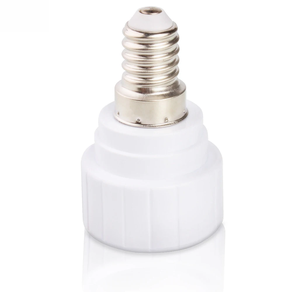 1x E14 к GU10 патрон лампы конвертеры лампа база конвертеры светодиодный галогенный CFL светильник адаптер конвертер держатель