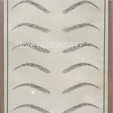 10 шт. 20x30 см татуировки кожи Skin Практика татуировки Простыни для иглы машина Supply Kit кожи для татуировки