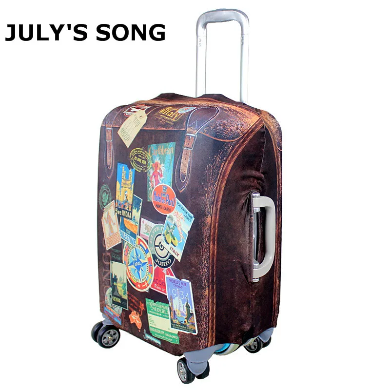 JULY S SONG Elastic Luggage Protective Cover for 20 28 Inch Trolley Suitcase Dust Protect Cover