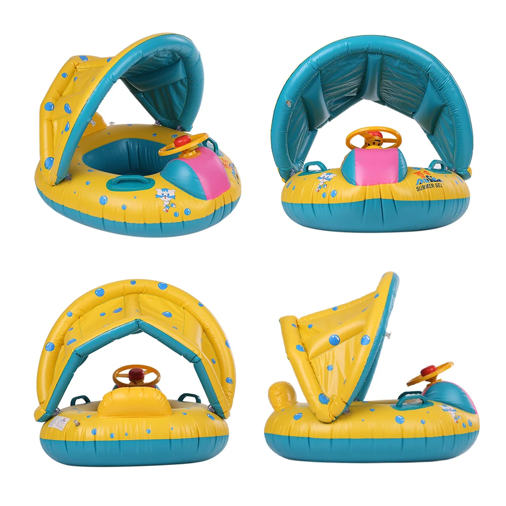 Sunshade Kids Swimming Ring for Baby Swimming Circle Pool Swimming Boat Summer Pool Fun Kids Water Fun Sunshade Kids Swimming Ring for Baby Swimming Circle Pool Swimming Boat Summer Pool Fun Kids Water Fun