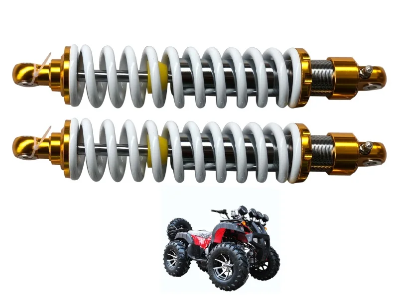 2xpieceNew145inch9mmspring370mmrearsuspensionshockabsorber