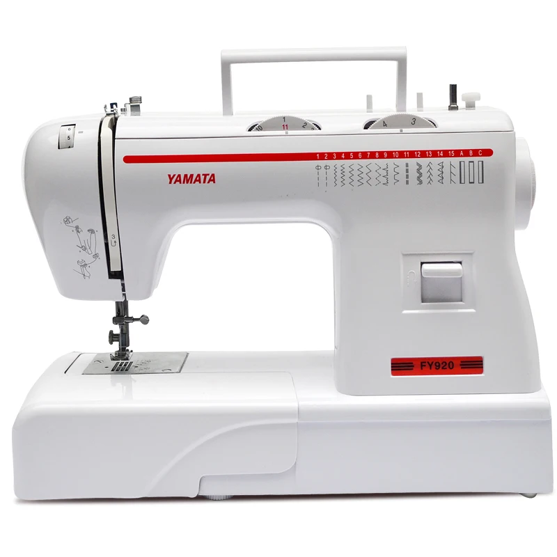 Household mini electric multi function sewing machine to sew thick side