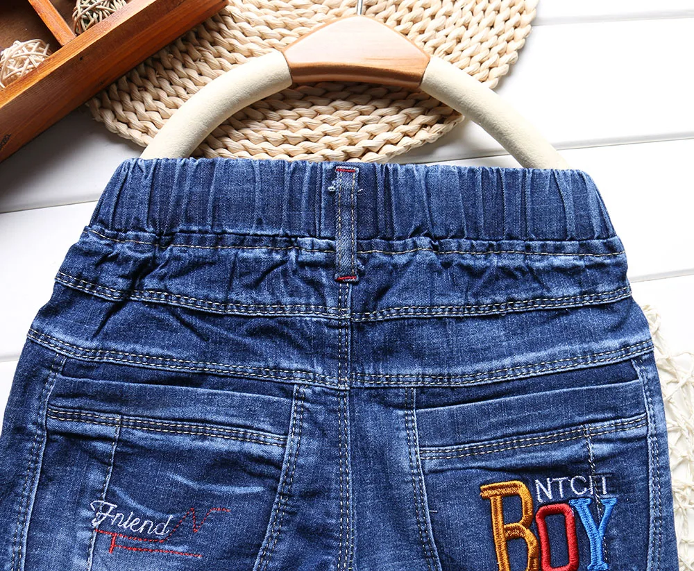 Г. Новые модные джинсовые шорты для мальчиков, Летние Стильные Джинсовые штаны для мальчиков повседневные джинсовые шорты для детей, одежда От 4 до 8 лет JX1-01