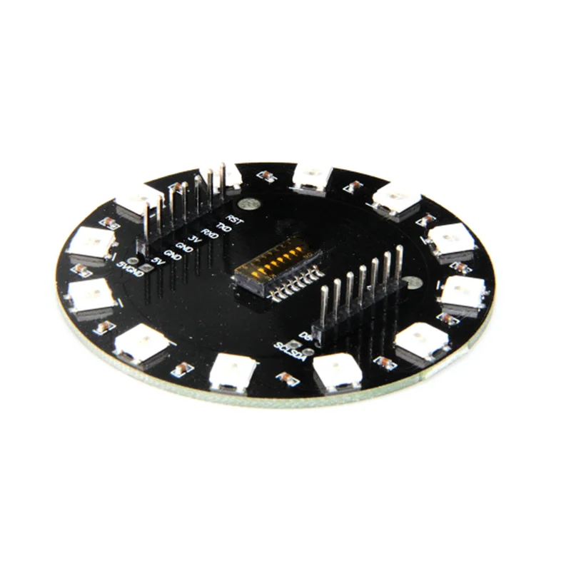

RGB LED WS2812b Module For RGB Built-in LED 12 Colorful LED Module For WAVGAT ESP8266 RGB