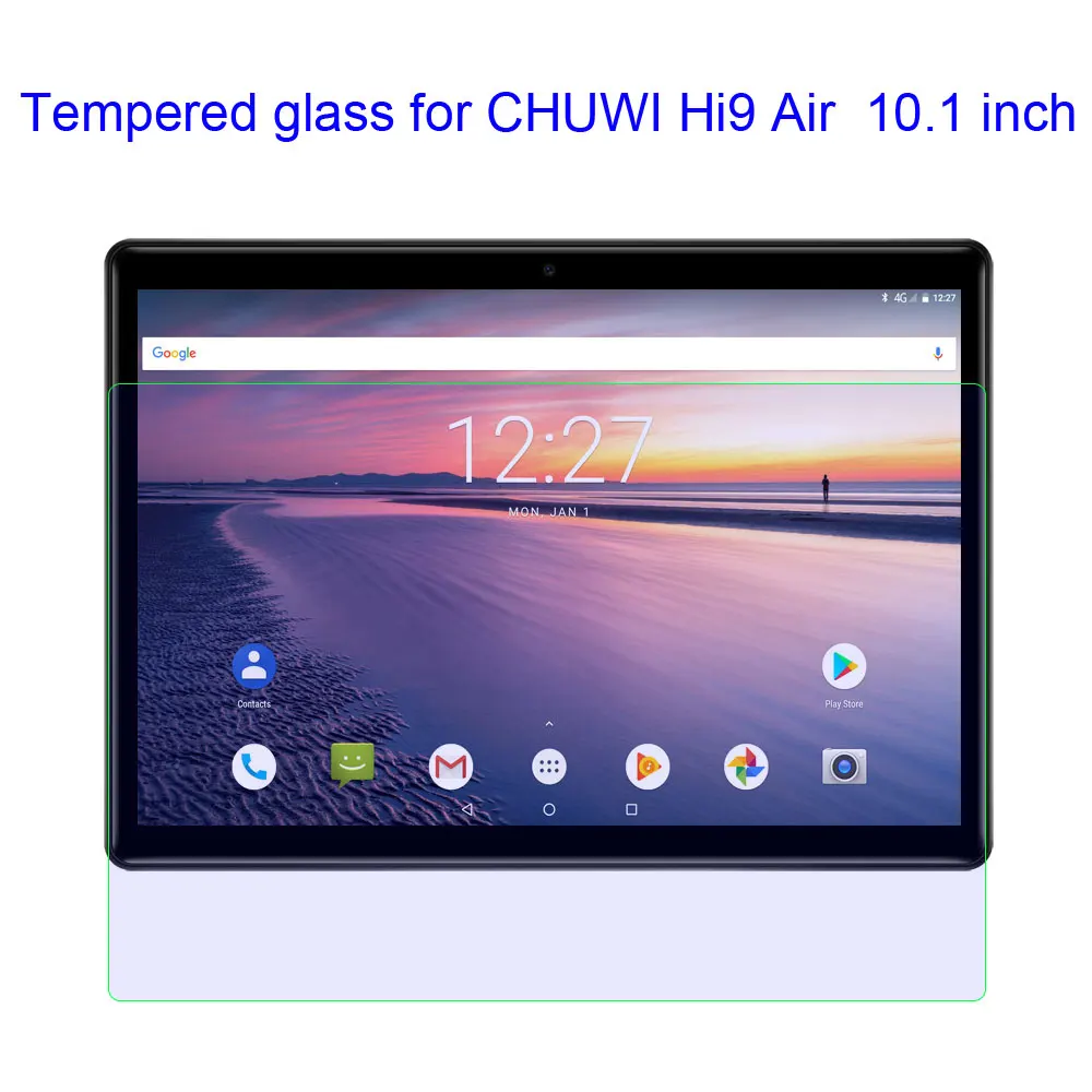 Myslc закаленное стекло для CHUWI Hi9 Air устойчивые к царапинам 0,3 мм Защитные пленки для Hi9 Air 10,1 дюймовые пленки для планшетов