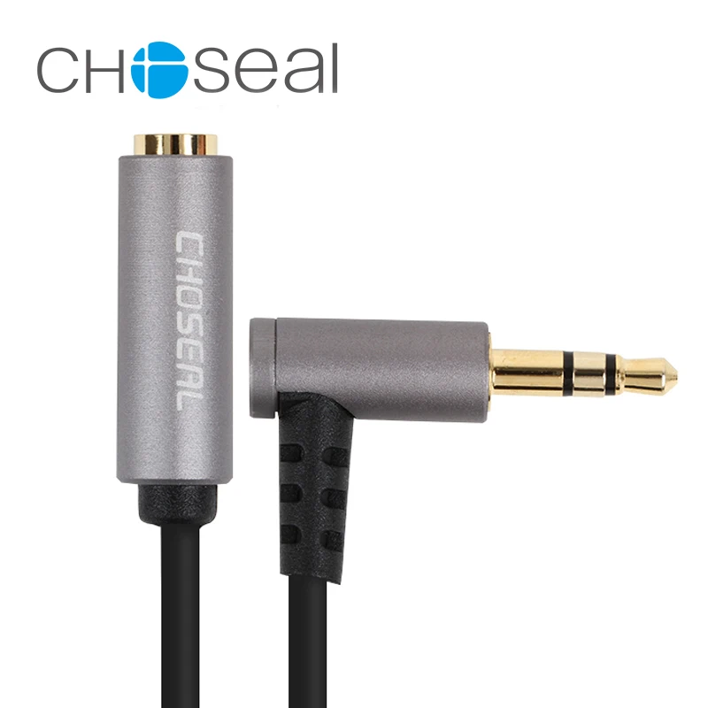 Choseal 30-летие QS3208 Jack 3 5 мм аудио удлинитель мужчин и женщин аудионаушники с кабелем
