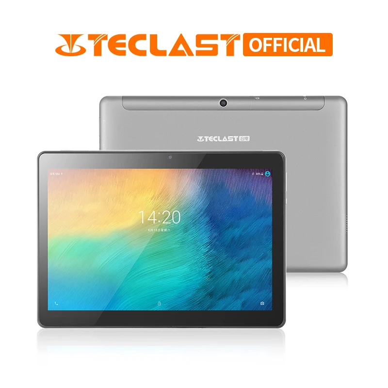 Teclast M20 Dual 4G LTE Tablet PC 10.1 inch 2560*1600 Android 8.0 MT6797 X23 Deca Core 4GB RAM 64GB ROM Phone Tablets