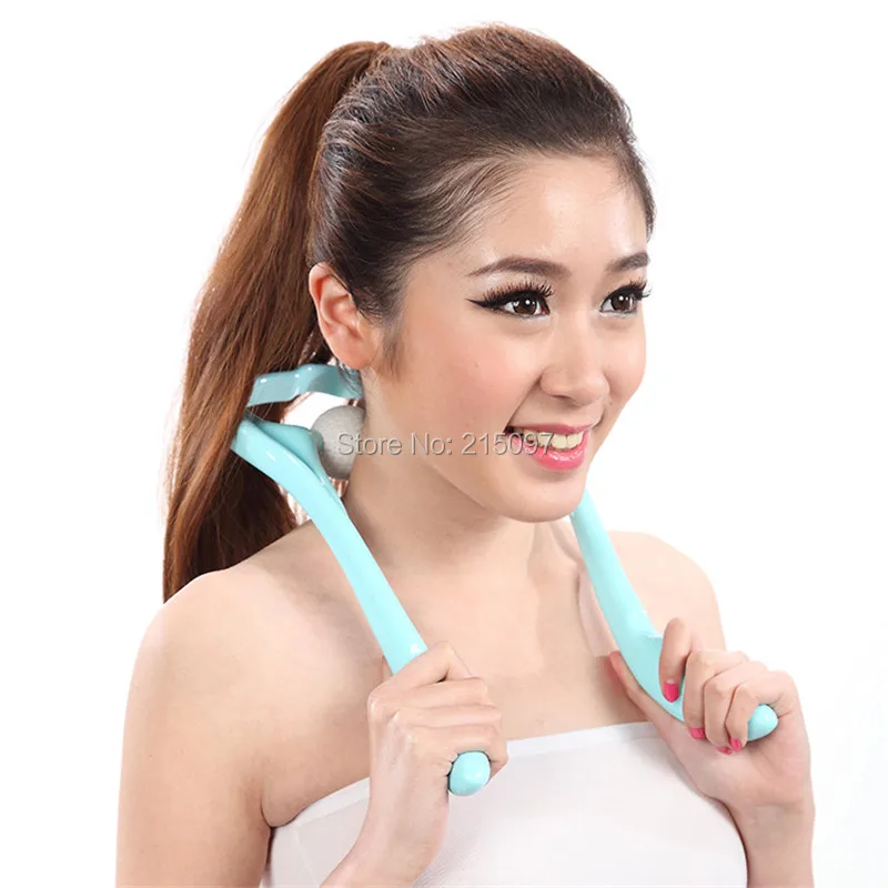 B1196 prastic neck massager roller cellulite (5)
