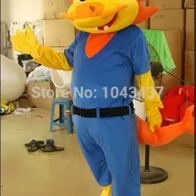 Милый Рождественский костюм на Хэллоуин, синий дракон, талисман, модный наряд, вечерние платья с героями мультфильмов