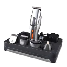 8 in 1 Electric Grooming Kit Set Rechargeable Rotary Hair Trimmer Barber Clipper Hair Cutting Machine Shaver For Men