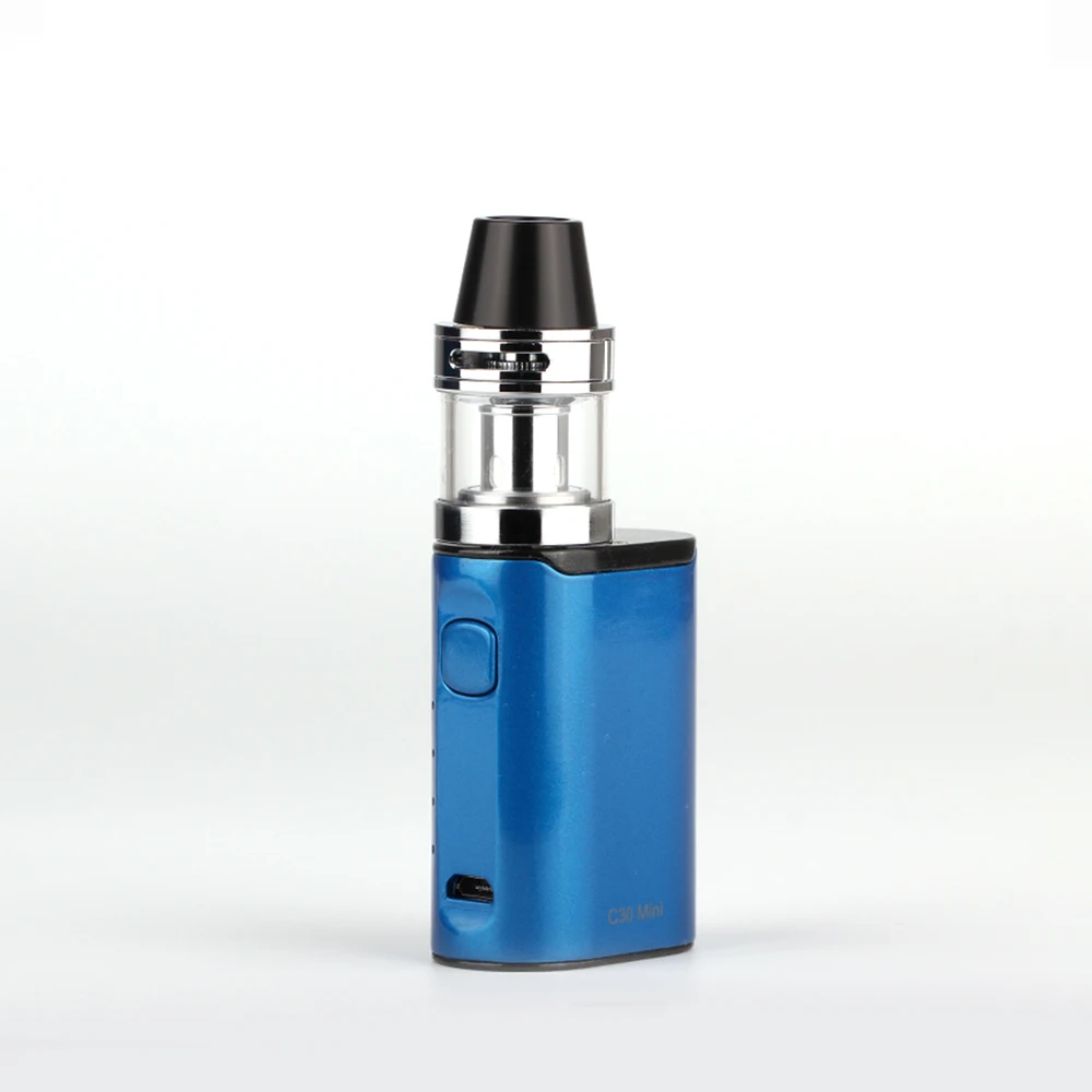 Original ECT C30 Mini 30W Starter Kit Electronic Cigarette 1200mAh Built-in Battery 510 Thread 2ml Atomizer Adjustable Airflow Original ECT C30 Mini 30W Starter Kit Electronic Cigarette 1200mAh Built-in Battery 510 Thread 2ml Atomizer Adjustable Airflow