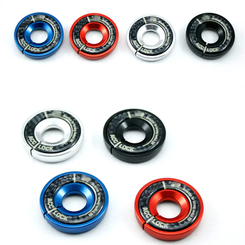 Carbon Fiber ignition Key Ring Cover Stickers Car Accessories For VW Volkswagen golf 6 golf 7 GTI polo jetta MK5 MK6 BORA