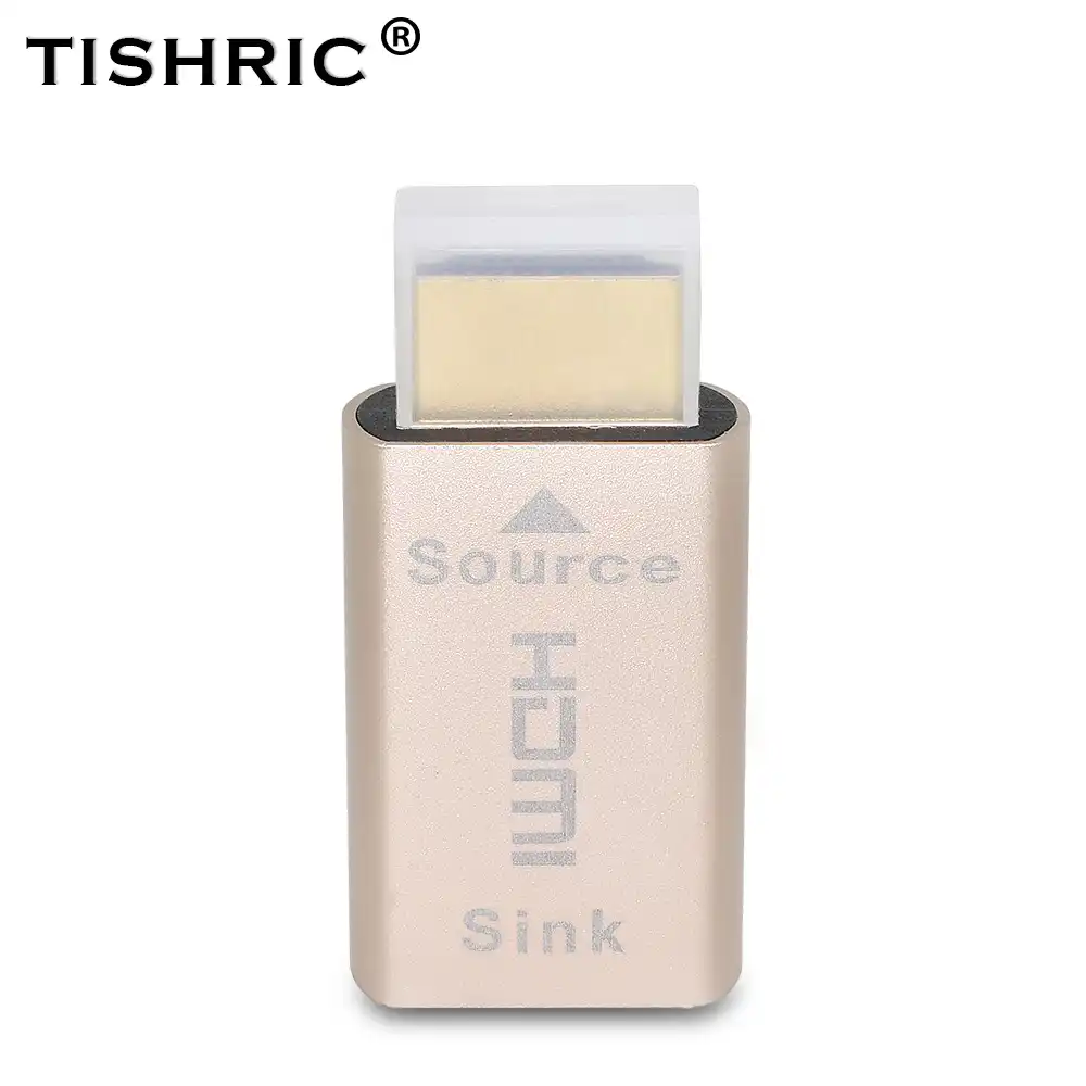 Tishric 18 2 1 Vga Hdmi ダミープラグで仮想ディスプレイアダプタ 4 18k ヘッドレスゴーストディスプレイエミュレータ Ddc Edid ビデオカードロック パソコン ケーブル コネクタ Aliexpress