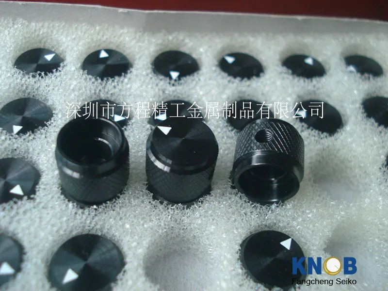 

free shipping 1pcs Diameter 12.5mm high 11mm all aluminum solid Volume knob