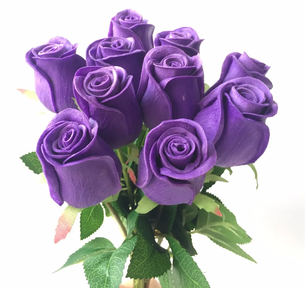 Искусственные цветы: роскошные розы. Размер 45 см