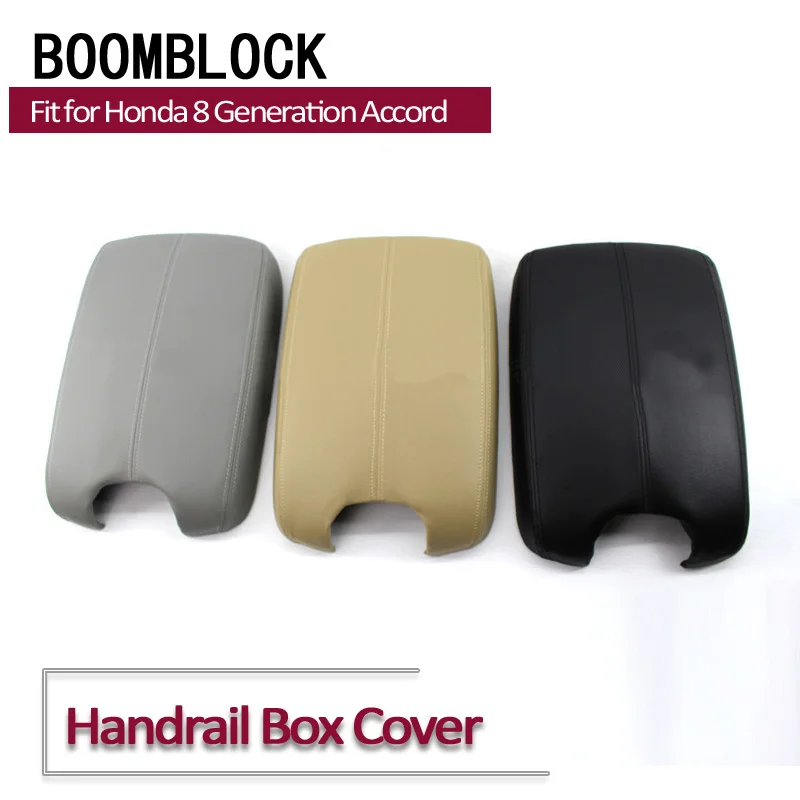 

Car Styling Armrest Box Covers For Honda Accord 2008-2012 8th Accord Center Console Storage Box Covers Accessories