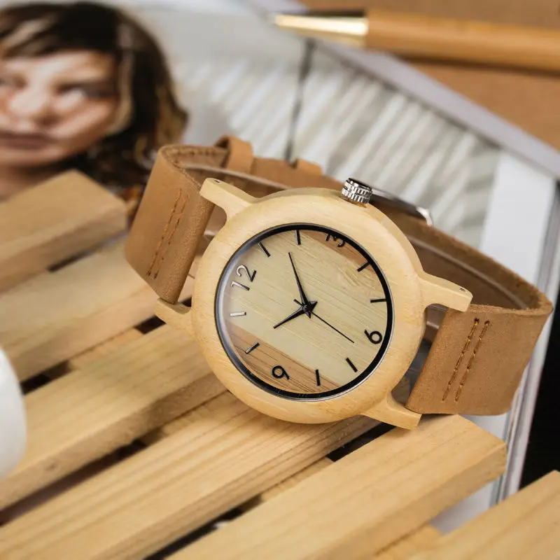 ladies bamboo watch (6)